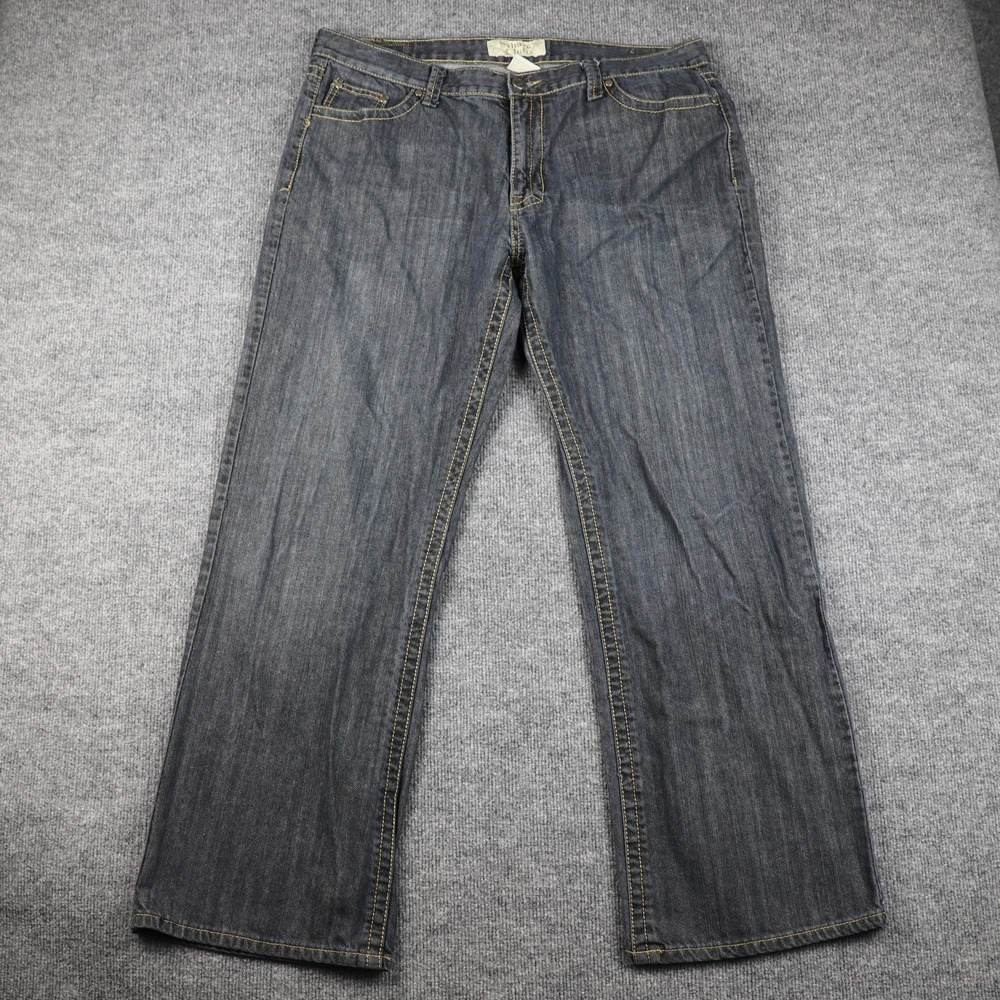 Sahara Club Jeans Mens 40x32 Blue‎ Straight Leg 100% Cotton Classic Denim